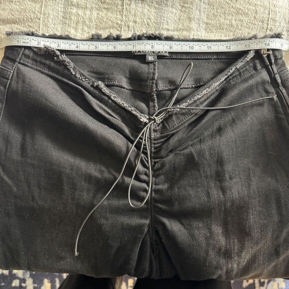 I.AM.GIA Neavah Denim Pants XL Black - Picture 10 of 13